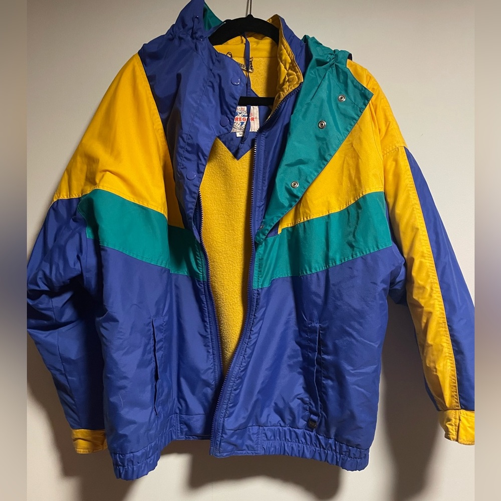 Vintage men’s McGregor hooded ski jacket size XL